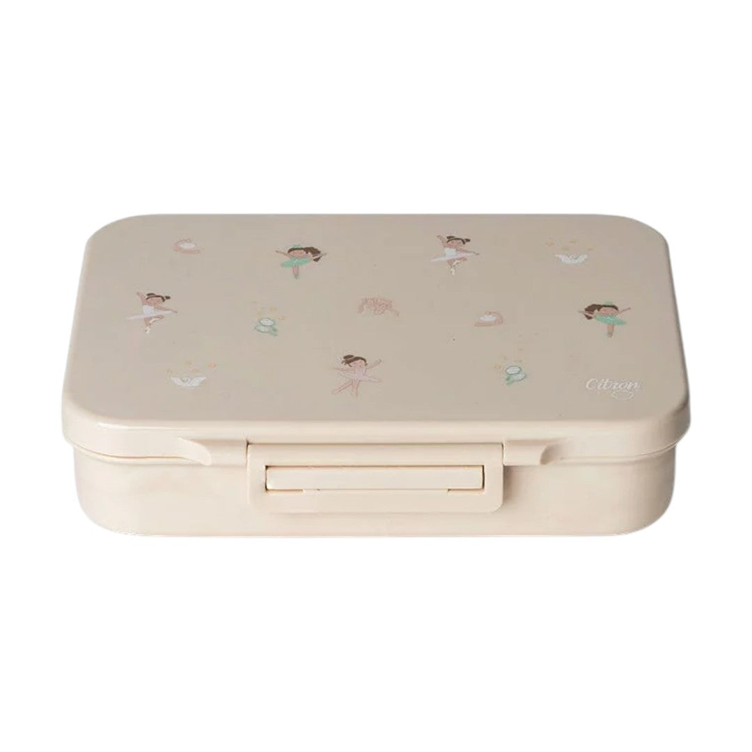 Tritan Lunch Box - 4 Compartments - Ballerina