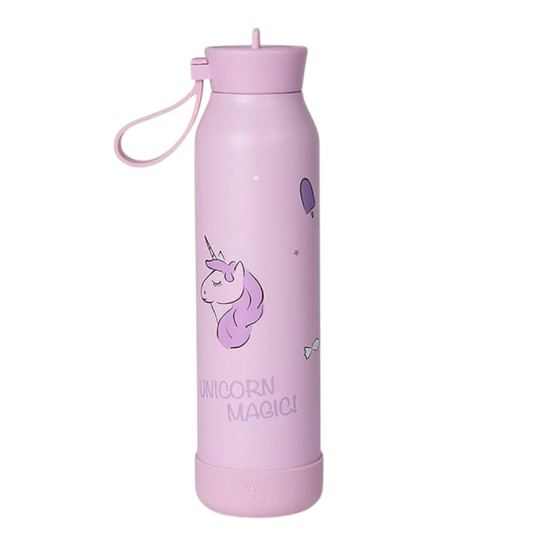 Medium water bottle - 500ml - Stormy unicorn