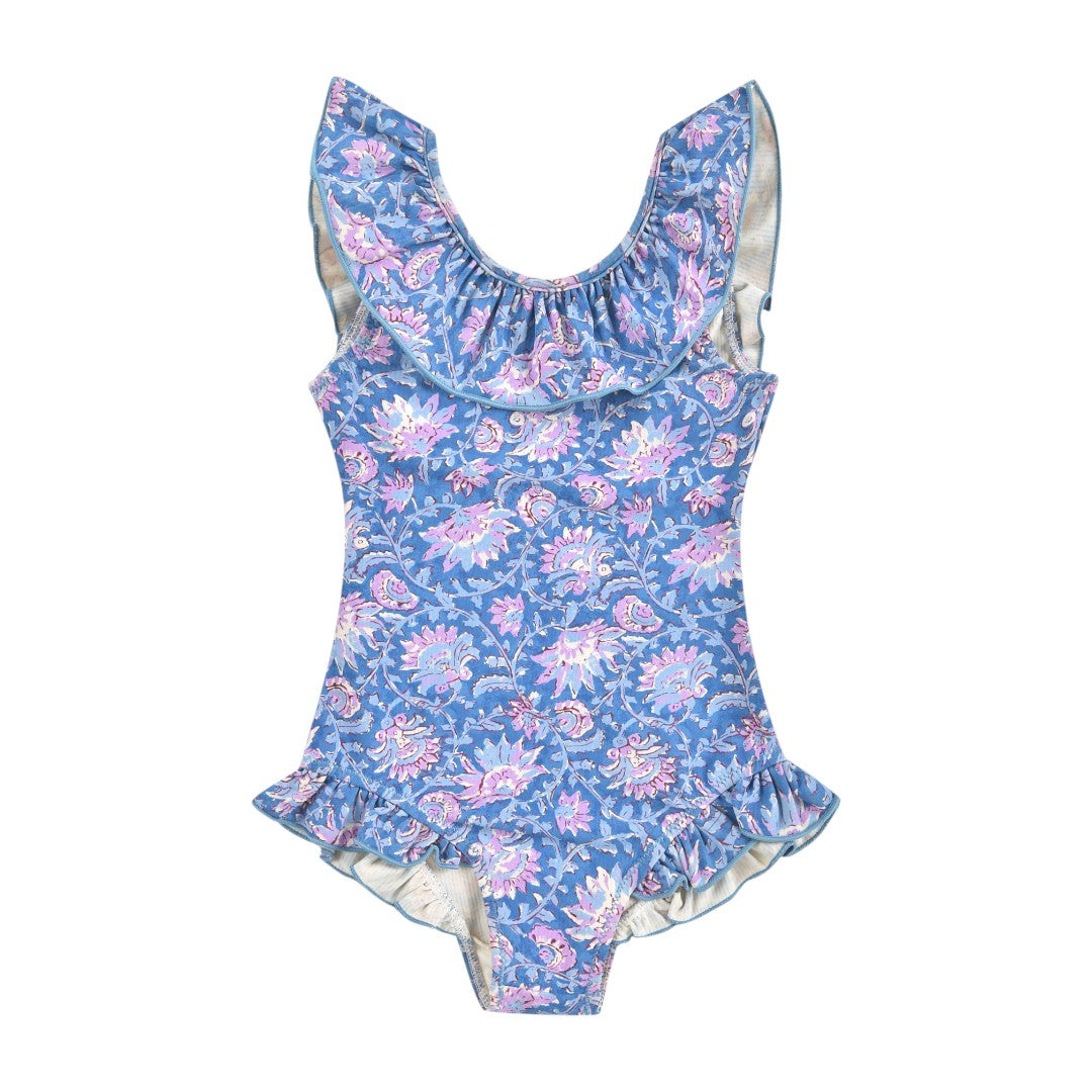 Andrea Swimsuit - Blue Capri