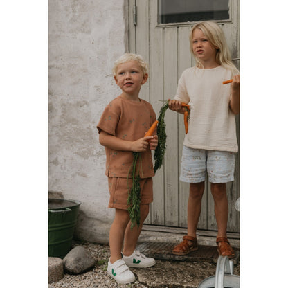 T-shirt &amp; Shorts - Sorrel Chestnut