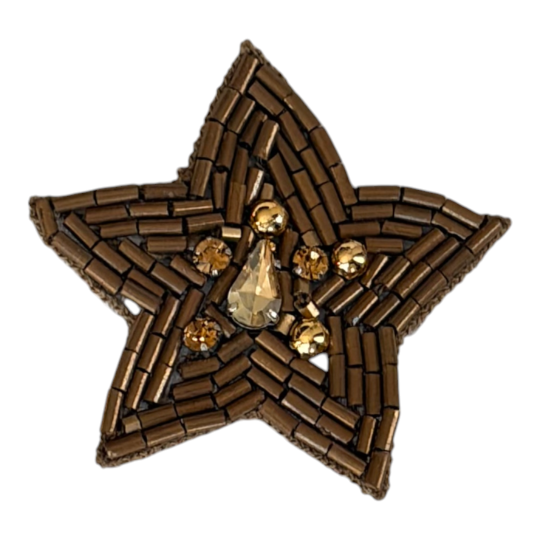 Bronze Constellation Brooch