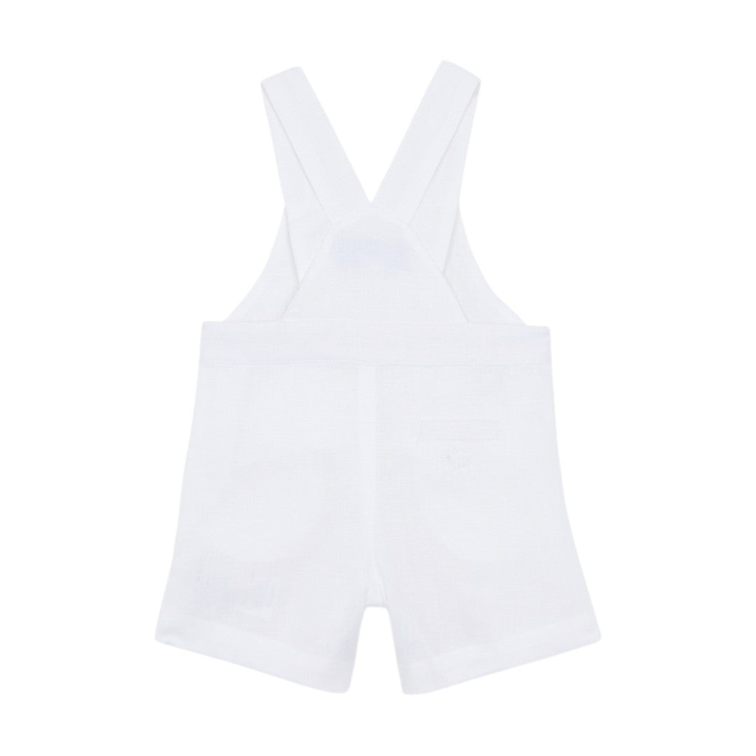 100% Linen Jumpsuit - White