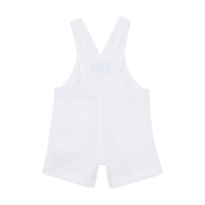100% Linen Jumpsuit - White