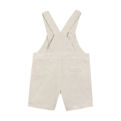 100% Linen Jumpsuit - Beige