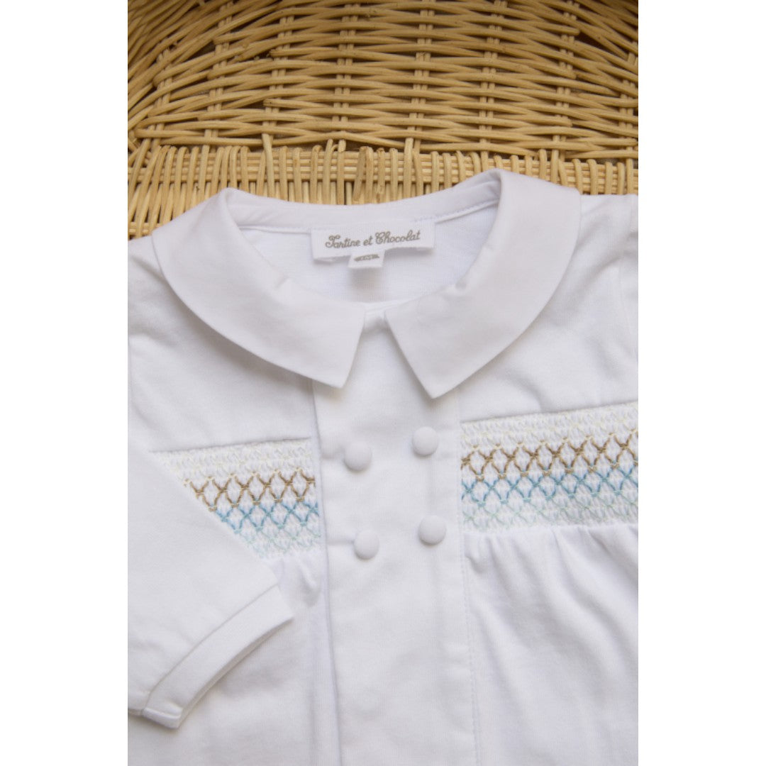 100% Cotton White Onesie