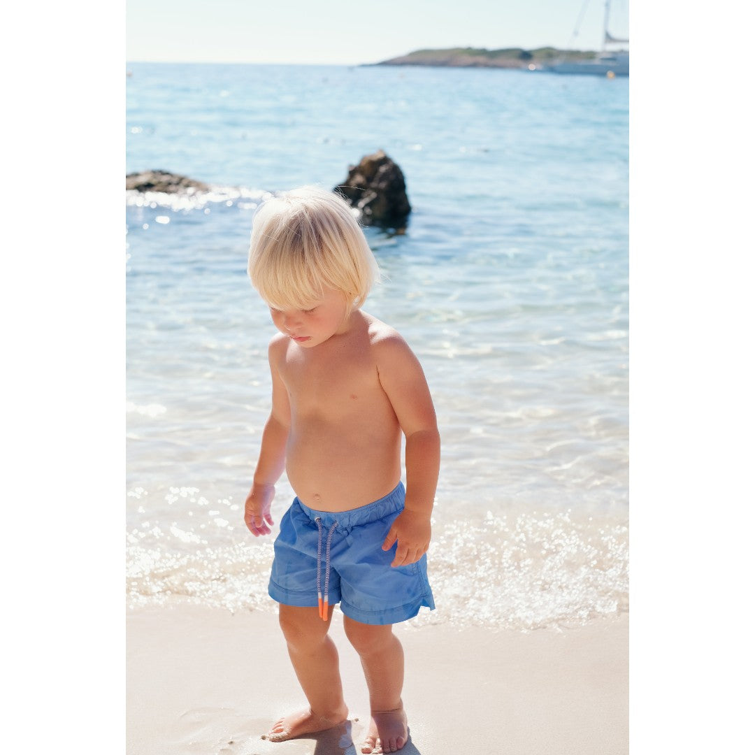 Capri Swim Shorts - Sky Blue