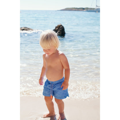 Capri Swim Shorts - Sky Blue
