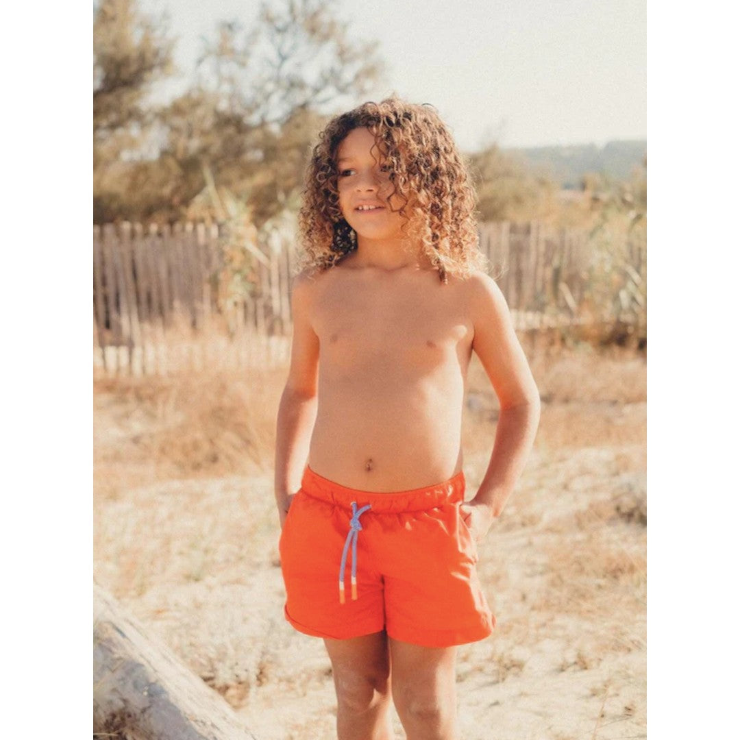 Capri Swim Shorts - Orange