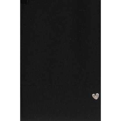 Black Velvet Bow Cardigan