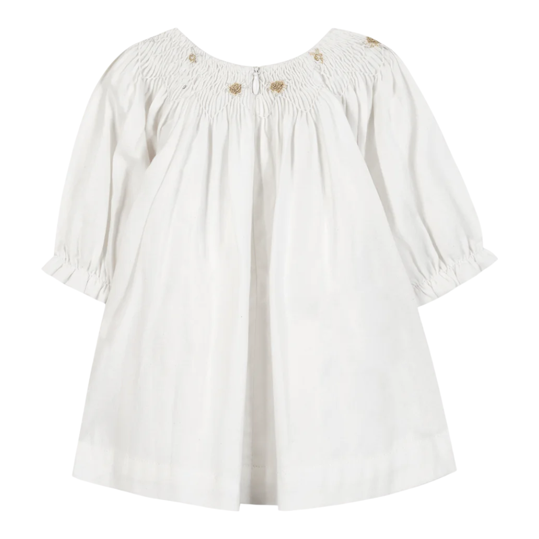 Ivory Dream Smocked Dress