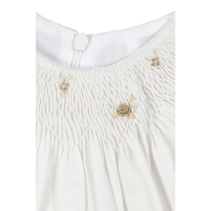 Ivory Dream Smocked Dress