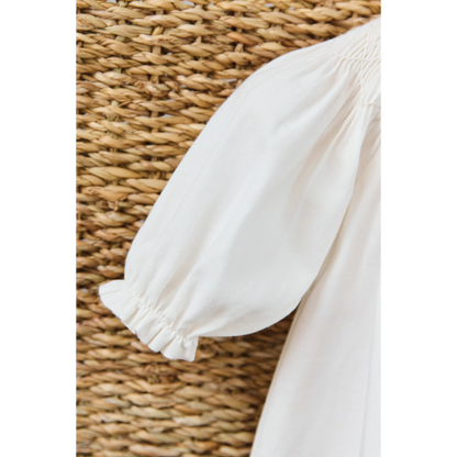 Ivory Dream Smocked Dress