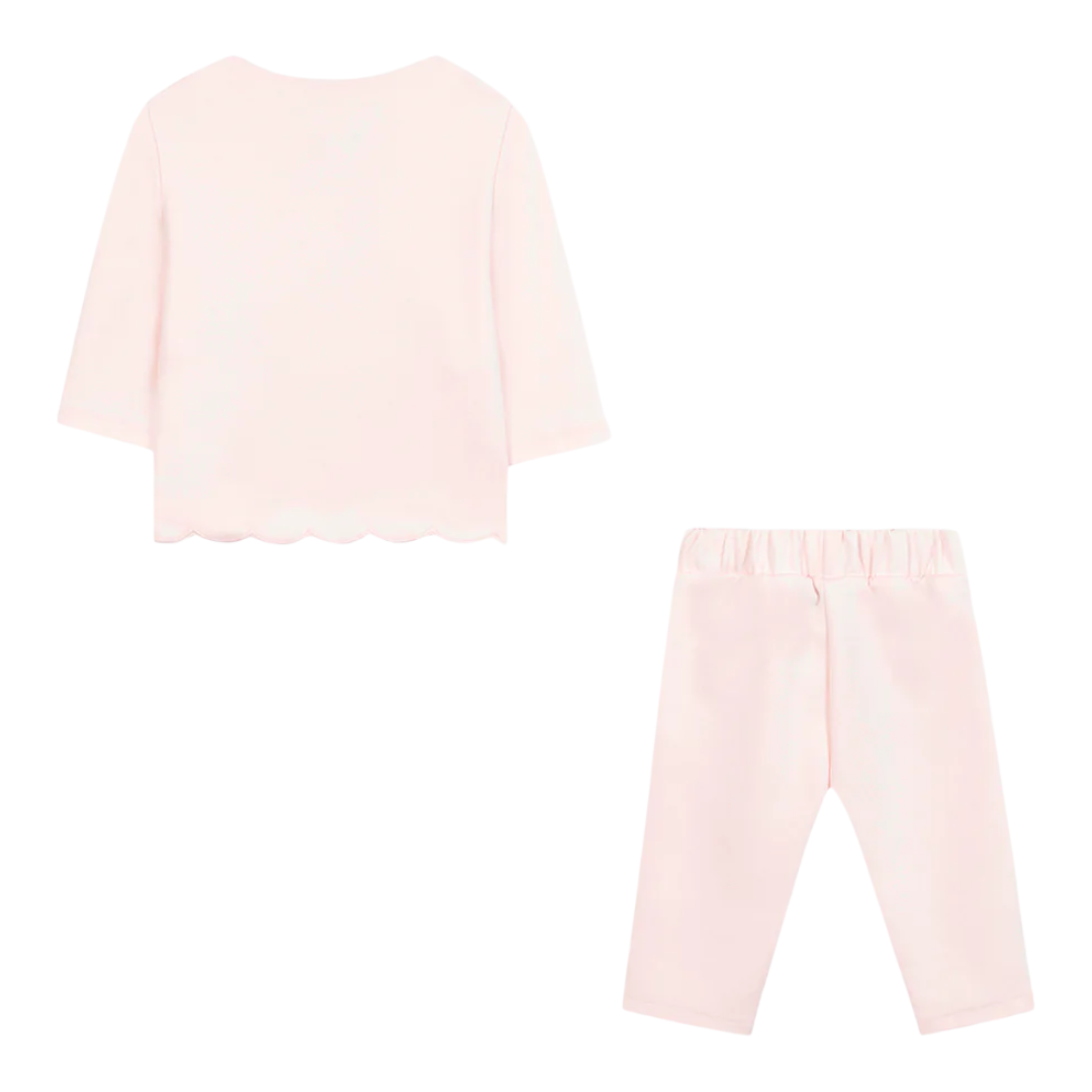 Pale Pink Mini Chic Scallop Set