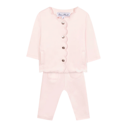 Pale Pink Mini Chic Scallop Set