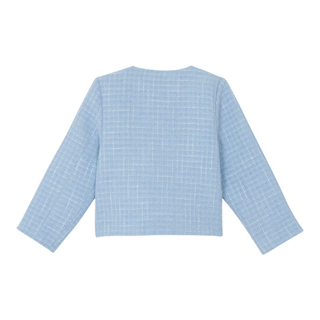 Blue Tweed Jacket