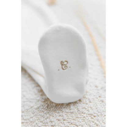 Ivory Gold Detail Romper