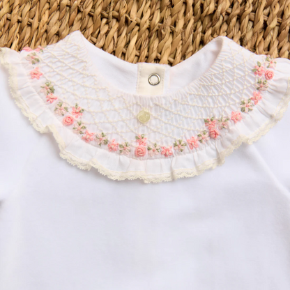 Blanche Fleur Baby Romper