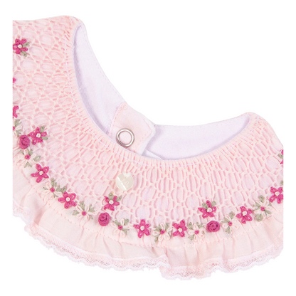 Petite Fleur Pink Romper