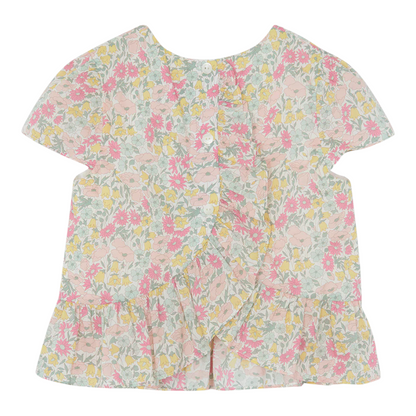 Girls Citrus Liberty Print Short Set