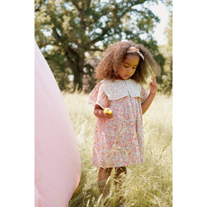 Dress Warisa - Pink Sweet Pastel