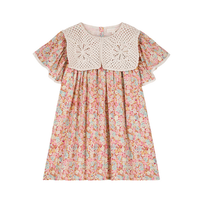 Dress Warisa - Pink Sweet Pastel