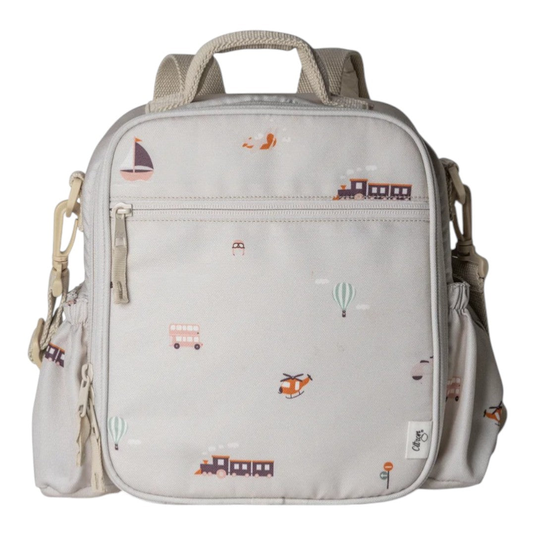 Thermal Classic Lunch Bag Backpack - Vehicles