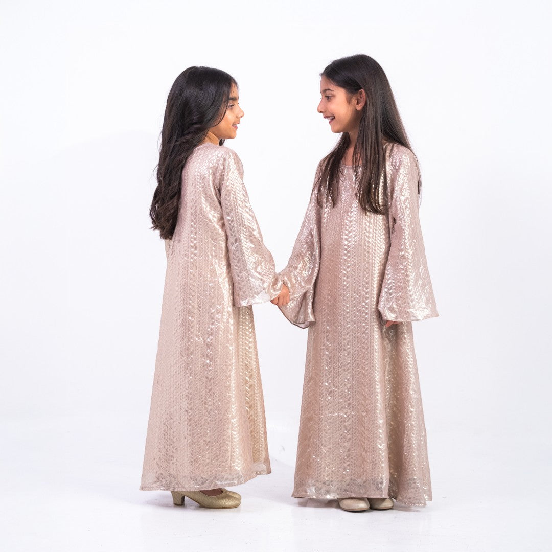 Rose Gold Shimmer Dress