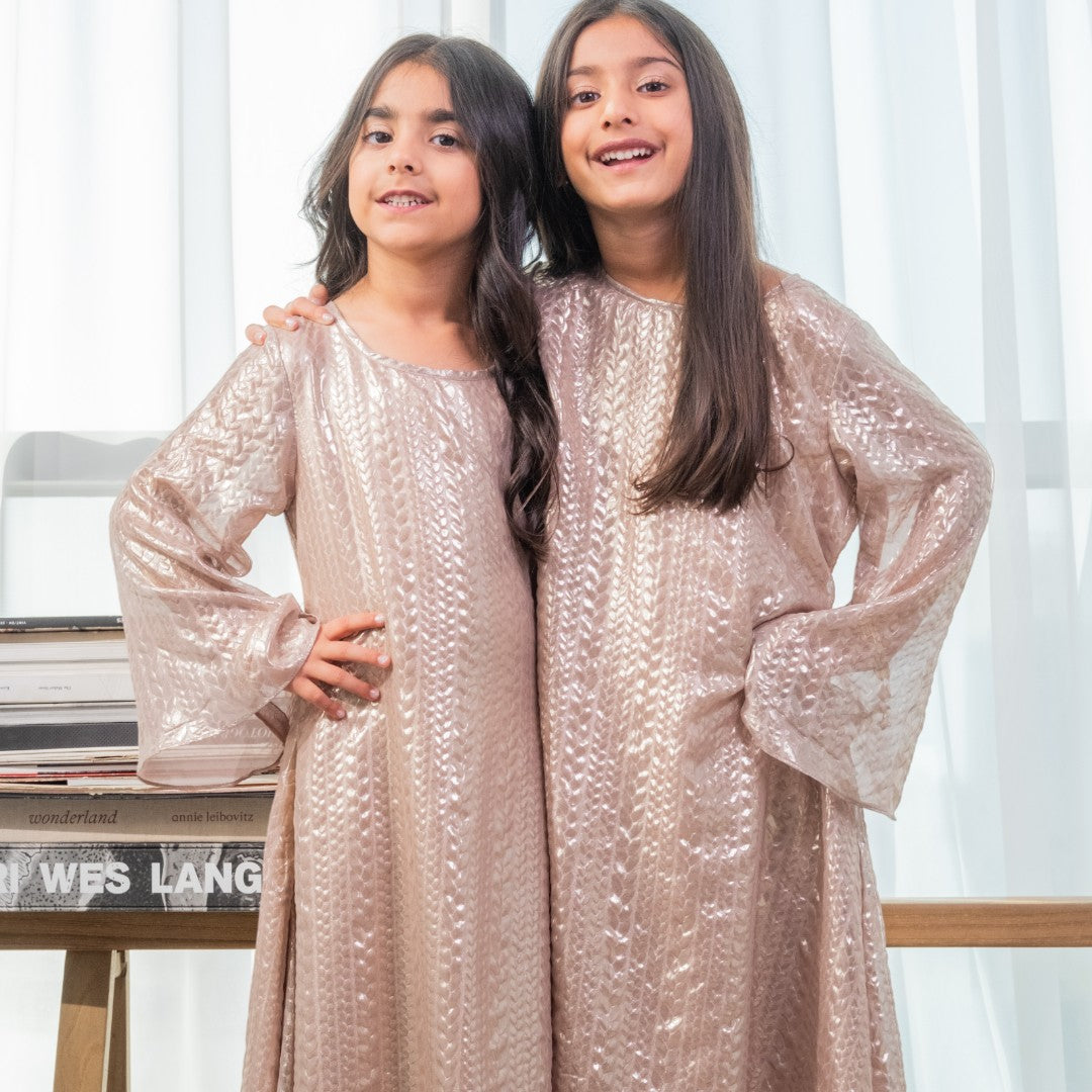 Rose Gold Shimmer Dress