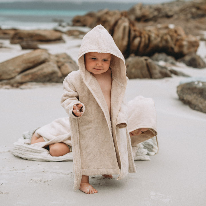 Sand Terry Bath Robe