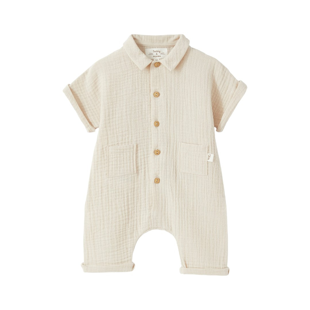 Romper - Barley Beige