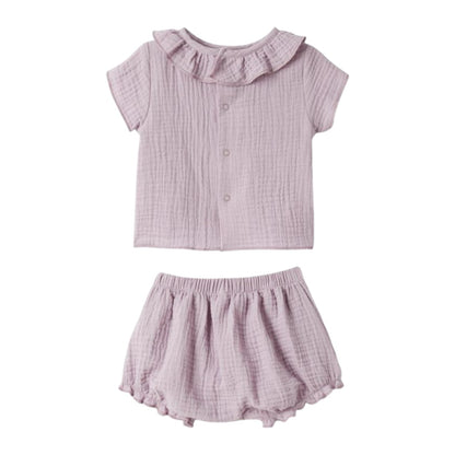 Baby Girl Two Piece Set Lavender