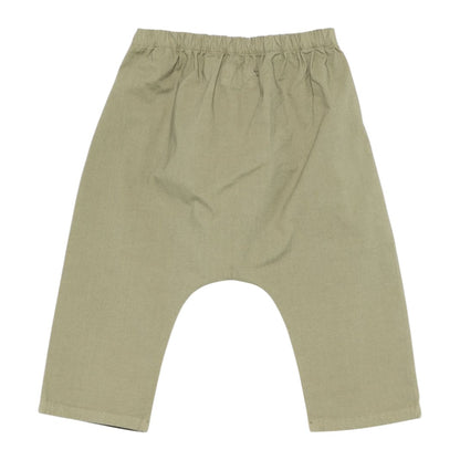 Beige Shirt &amp; Trousers Sage Green