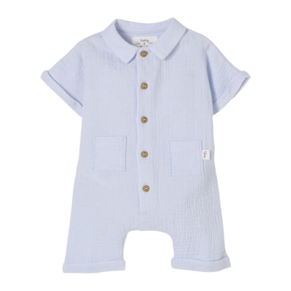 Baby Romper Anise Blue