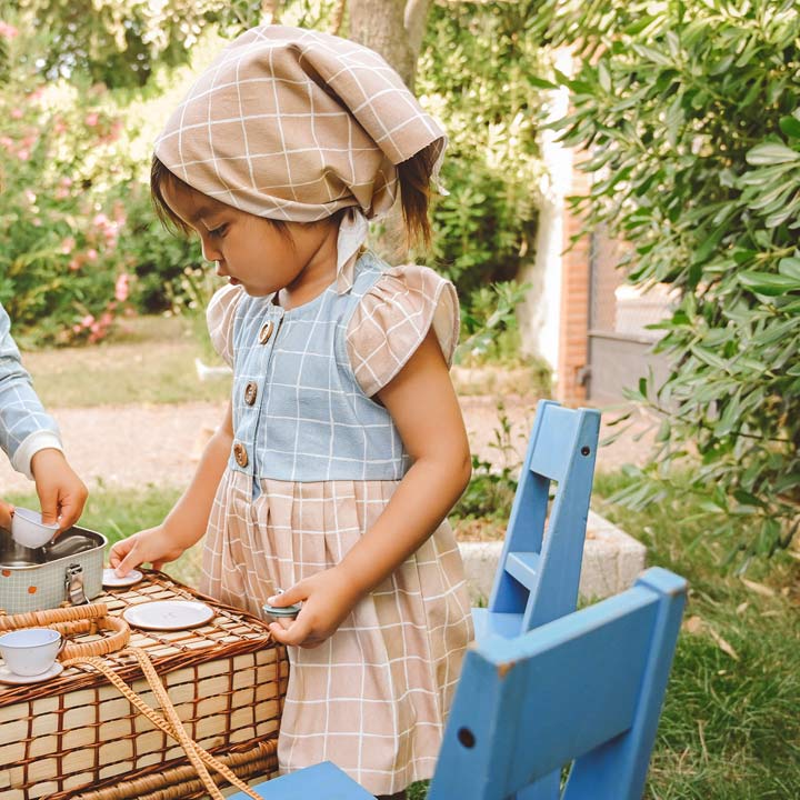 Organic Cotton Checkers Easy-Dress