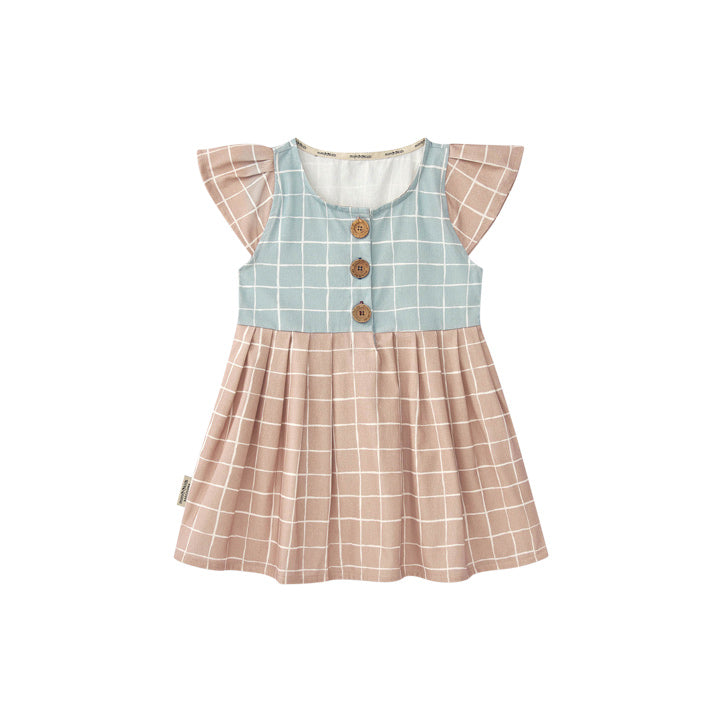 Organic Cotton Checkers Easy-Dress