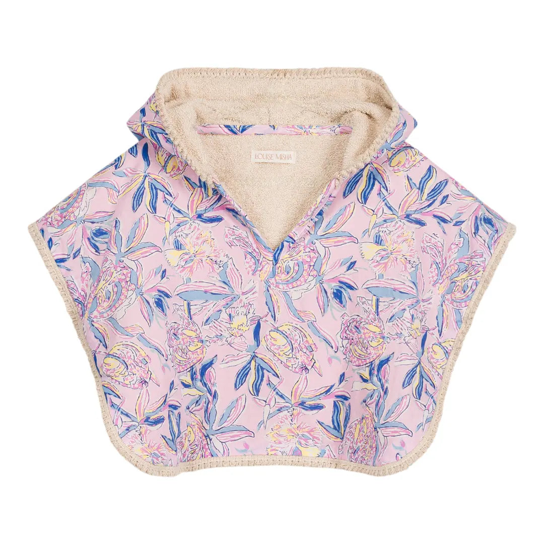 Mael Pink Lush Paradise Beach Cape for Girls LOUISE MISHA
