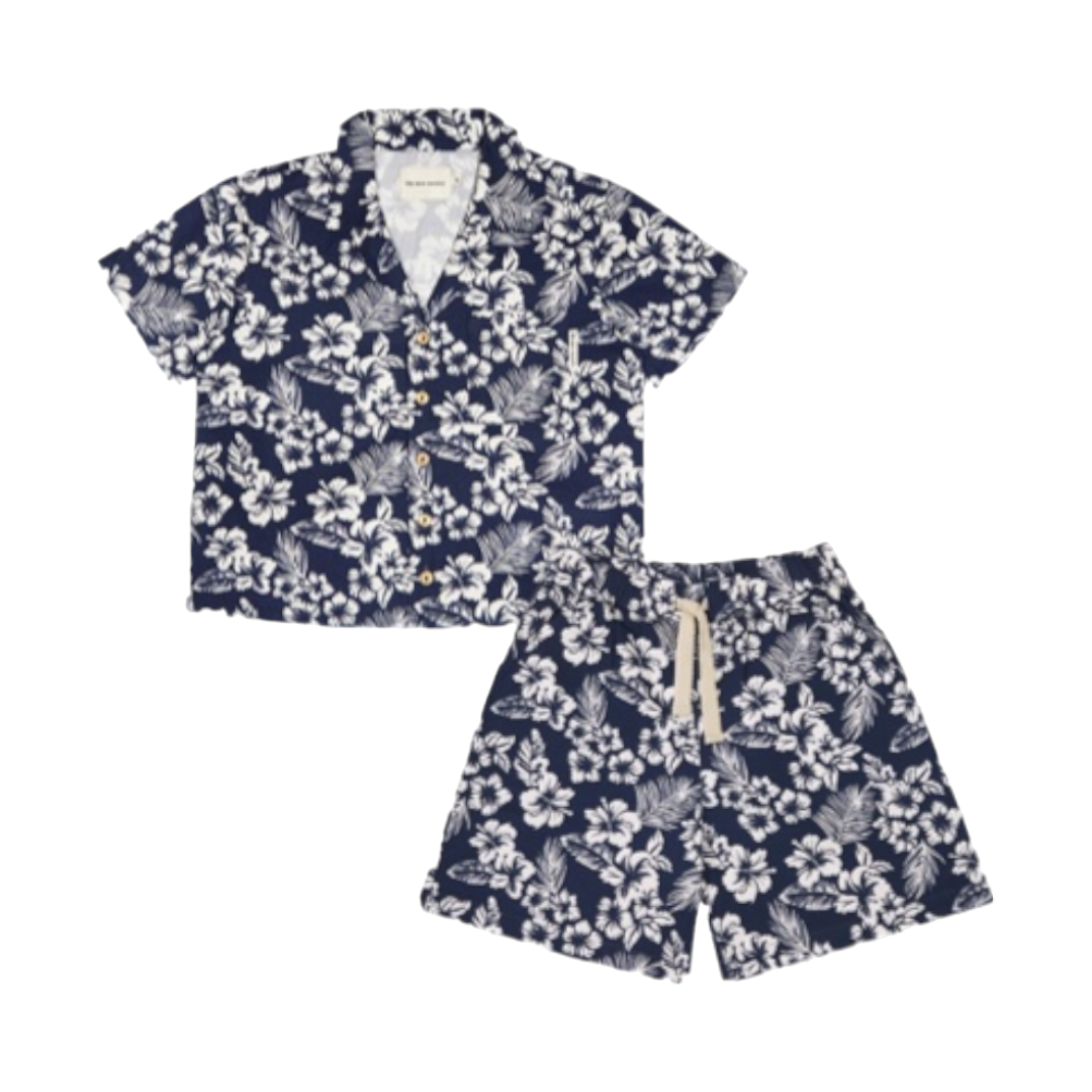 Hibiscus Boy Shirt &amp; Bermuda
