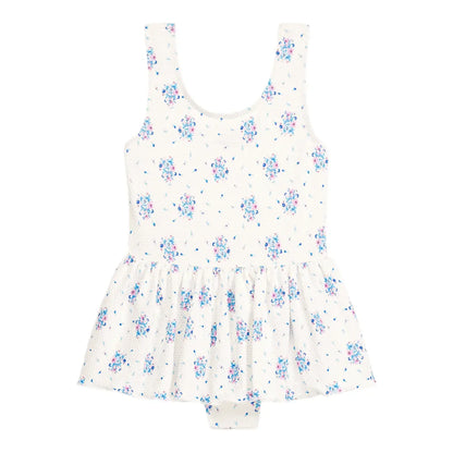 Kalinda Cream Flower Dunes One-Piece Swimsuit for Girls LOUISE MISHA