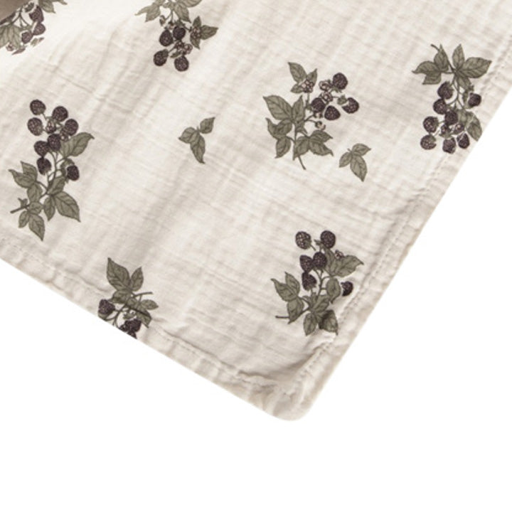 Blackberry Muslin Swaddle Blanket