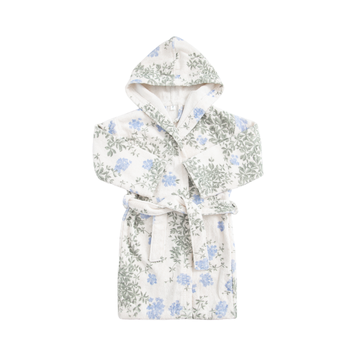 Terry Bathrobe Plumbago