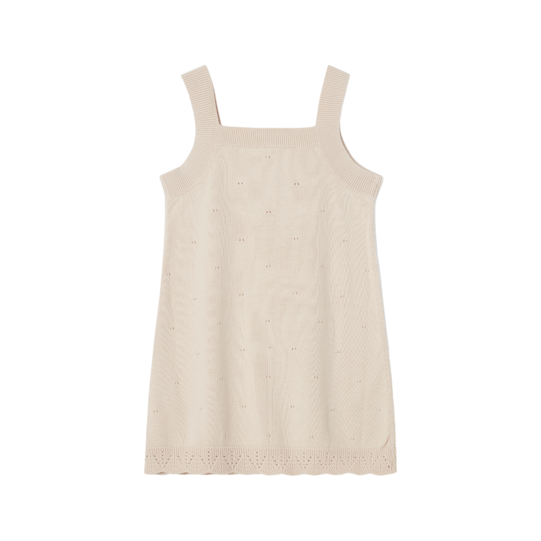 Knitted Dress - Cream