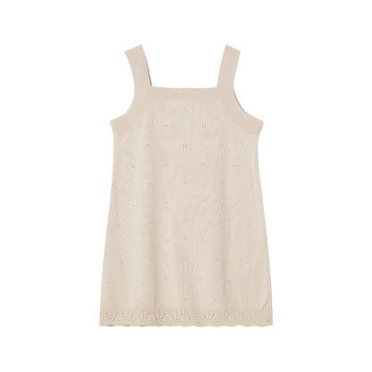 Knitted Dress - Cream