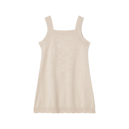 Knitted Dress - Cream