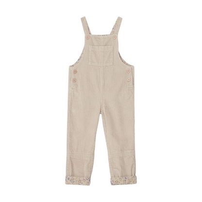 Oat Corduroy Dungarees