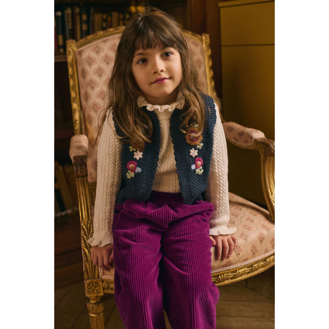 Marine Blue Vest Sylna