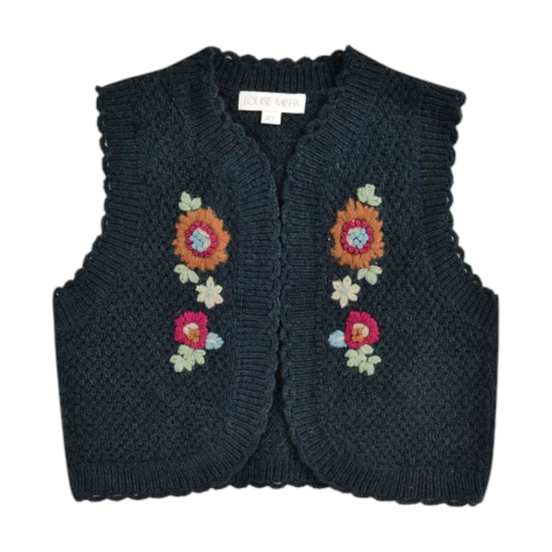 Marine Blue Vest Sylna