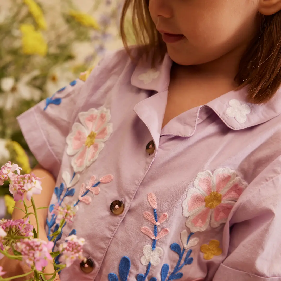 Alova Shirt &amp; Asya Shorts Set for Girls LOUISE MISHA