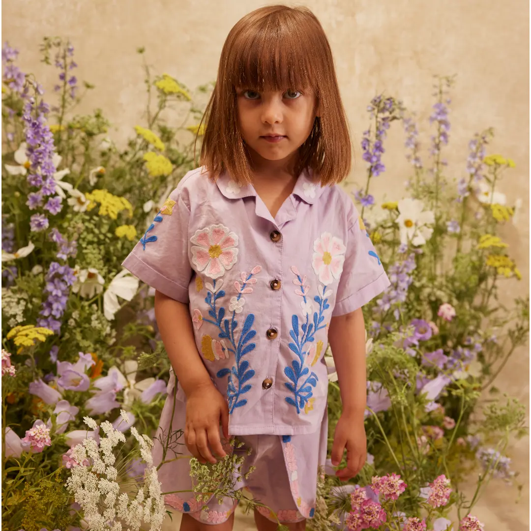 Alova Shirt &amp; Asya Shorts Set for Girls LOUISE MISHA