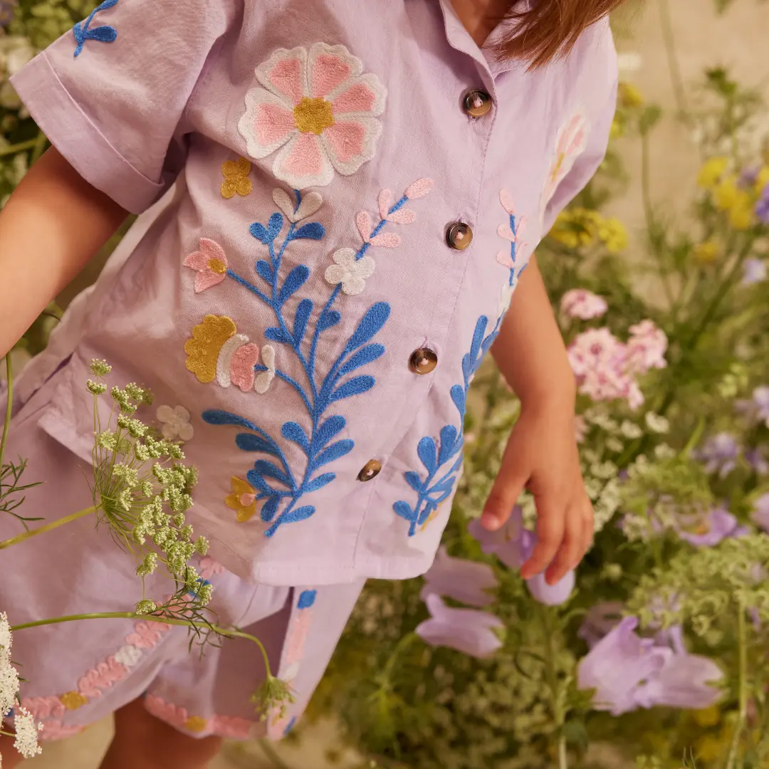 Alova Shirt &amp; Asya Shorts Set for Girls LOUISE MISHA