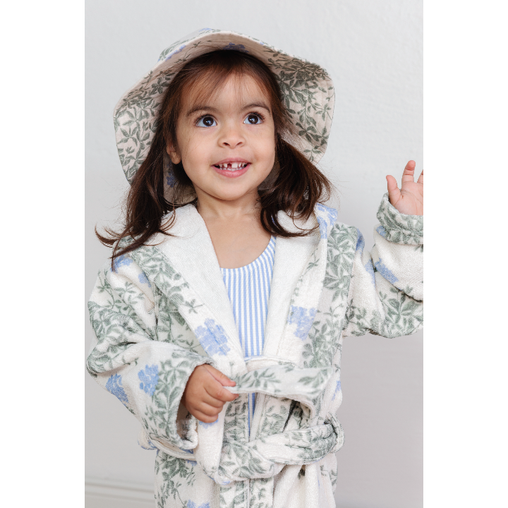 Terry Bathrobe Plumbago